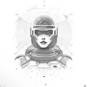 interstellar movie tattoo design idea