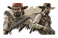 red dead redemption  tattoo design idea
