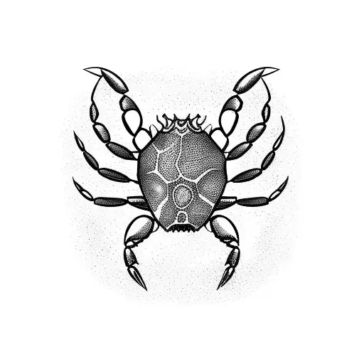 crab tattoo design idea