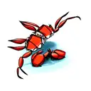 crab tattoo design idea
