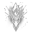 Lightning Bolt tattoo design idea