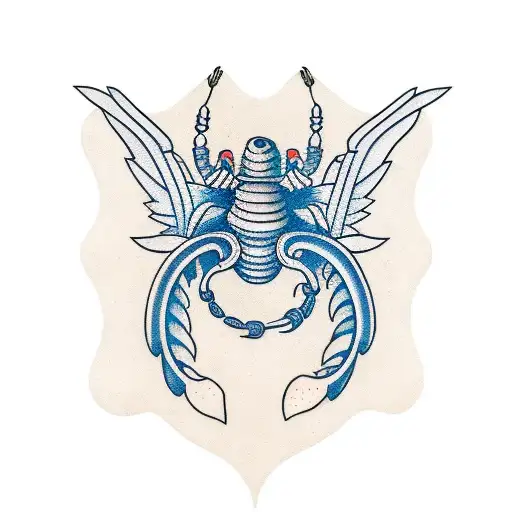 Scorpio  tattoo design idea