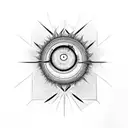 Evil Eye tattoo design idea