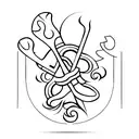 lacrosse tattoo design idea