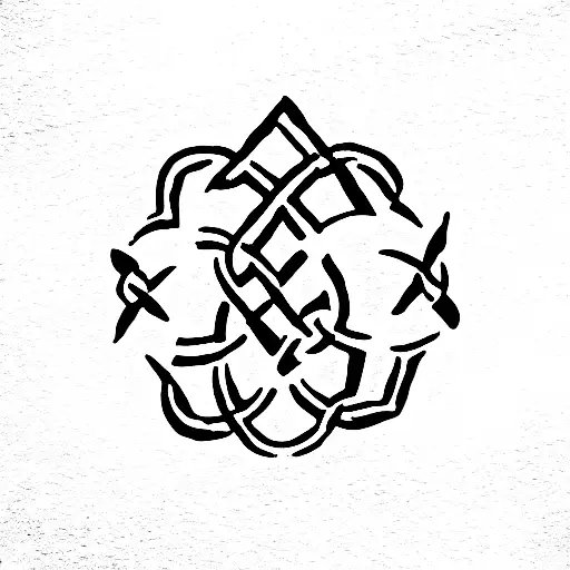 Celtic Knot tattoo design idea