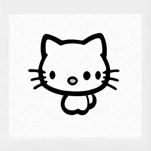 hello kitty tattoo design idea