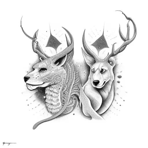 en forma de cruz samantha y sophia tattoo design idea