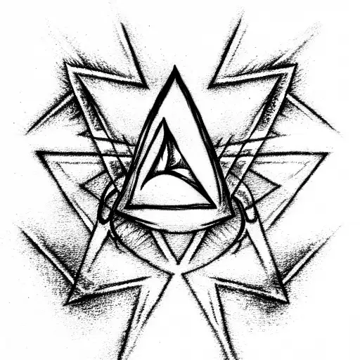 The deathly hallows, for 3 brothers tattoo design idea