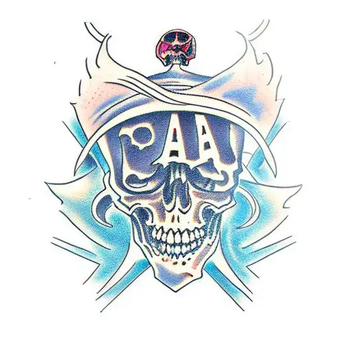 The Reaper of the abyss tattoo design idea