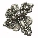 chrome hearts cross  tattoo design idea