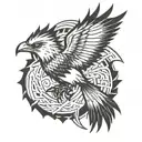 thunderbird tattoo design idea