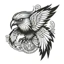 thunderbird tattoo design idea