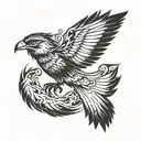 thunderbird tattoo design idea