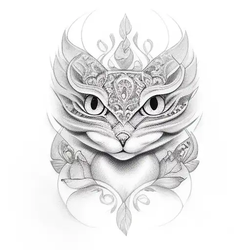 name Amelia Nadia tattoo design idea