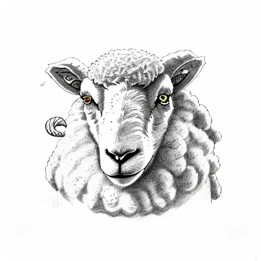 A sheep in wolf's clothing tattoo design idea