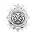 combi volkswagen tattoo design idea