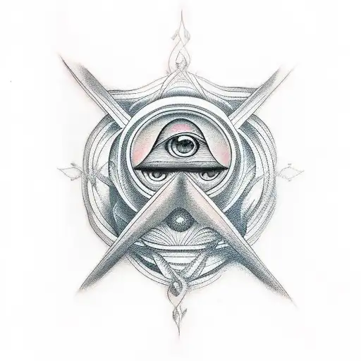 Third Eye tattoo design idea