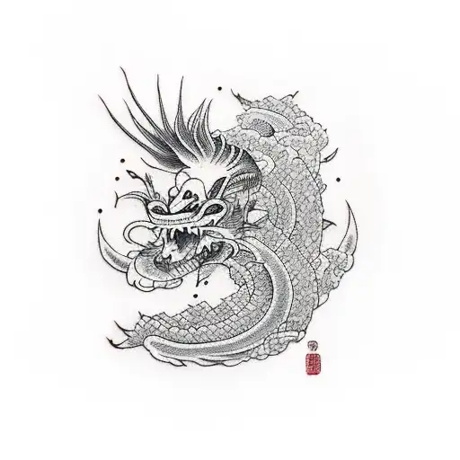 still waters run deep tattoo design idea