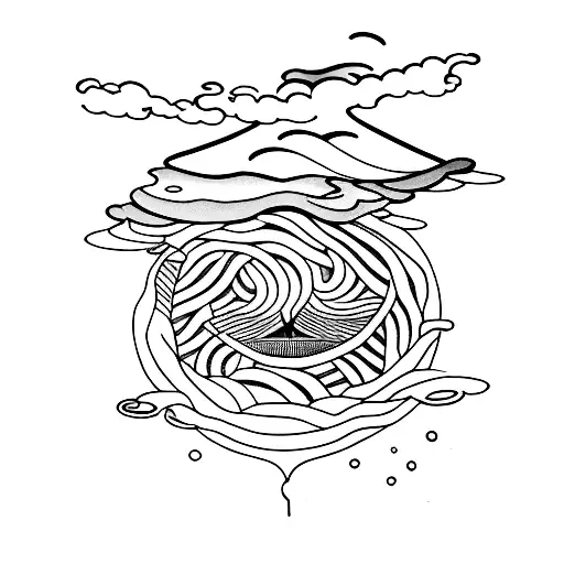 still waters run deep tattoo design idea