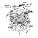 still waters run deep tattoo design idea