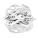still waters run deep tattoo design idea