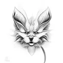 kurama  tattoo design idea