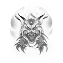 kurama  tattoo design idea