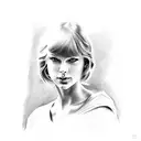 Taylor swift  tattoo design idea