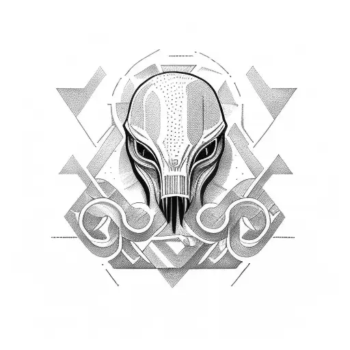 Lino Pelican upper body tattoo, side profile of head, inside a black rectangle boarder  tattoo design idea