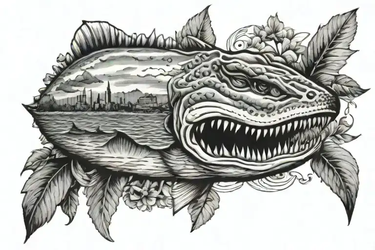 Eastern North Carolina tattoo design idea