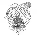 Silver Springs by Fleetwood Mac tattoo design idea