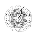 time cast a spell on you tattoo design idea
