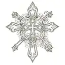 loraine cross tattoo tattoo design idea