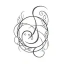 eating disorder awareness symbol incorporating elements tattoo design idea