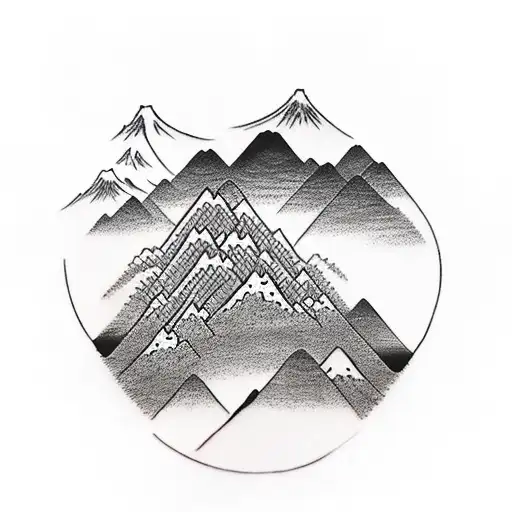 125 Best Mountain Tattoos Lets Climb High  Wild Tattoo Art  Small tattoos  for guys Mountain range tattoo Wild tattoo