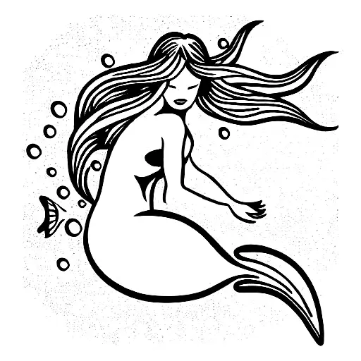16 Mesmerizing Mermaid Tattoos You'll Flip For - Brit + Co