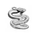 twin snakes tattoo design idea
