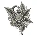 4 symbols of stoicism tattoo design idea