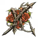 Barbed Wire tattoo design idea