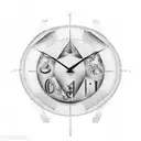 Philosophical representation of the concept of time tattoo design idea