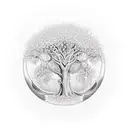 Tree music drum tattoo design idea