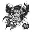 anvi ashwin tattoo design idea