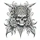 chosen 1 tattoo design idea