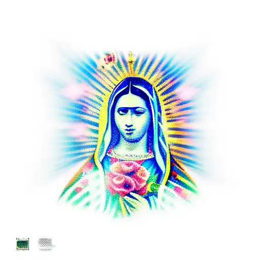 Virgen de Guadalupe tattoo design idea