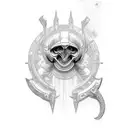 future Saint Michael tattoo design idea