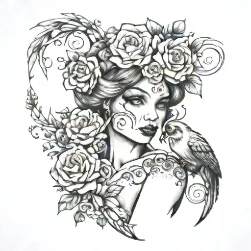 There is no beloved like a mother. tattoo design idea