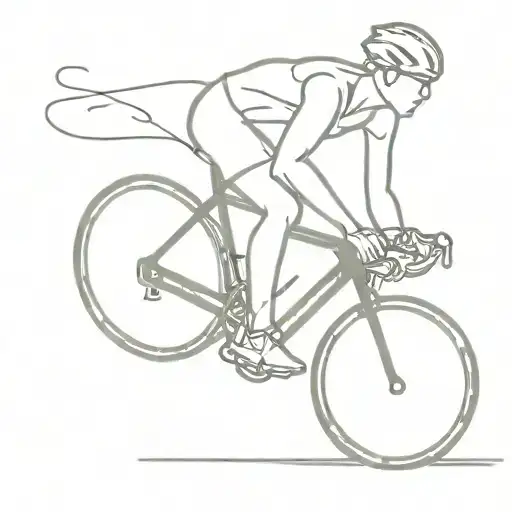 triathlon tattoo design idea