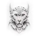 chocolate tattoo design idea