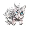 chocolate tattoo design idea