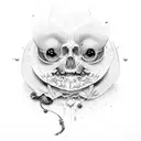 number 7 tattoo design idea